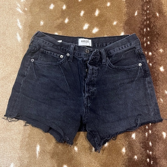 Agolde Parker Shorts - Picture 1 of 4